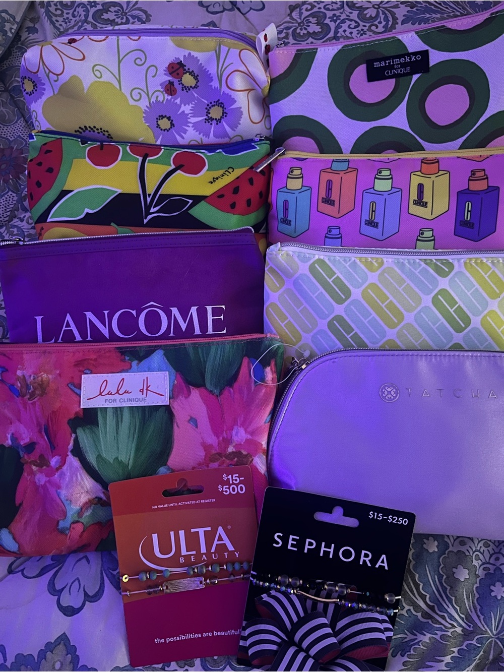 8 Mystery Beauty Bundles -4 Lucky Bags will include a Sephora or Ulta Gift Card